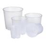 Round Clear Pot 0.75 litre