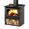LTD Xtreme Rad Woody 18kW Wood Fire and Standard Flue Kit