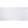 Bevel Wall Tile Glazed Ceramic Gloss Finish 100 x 200mm White