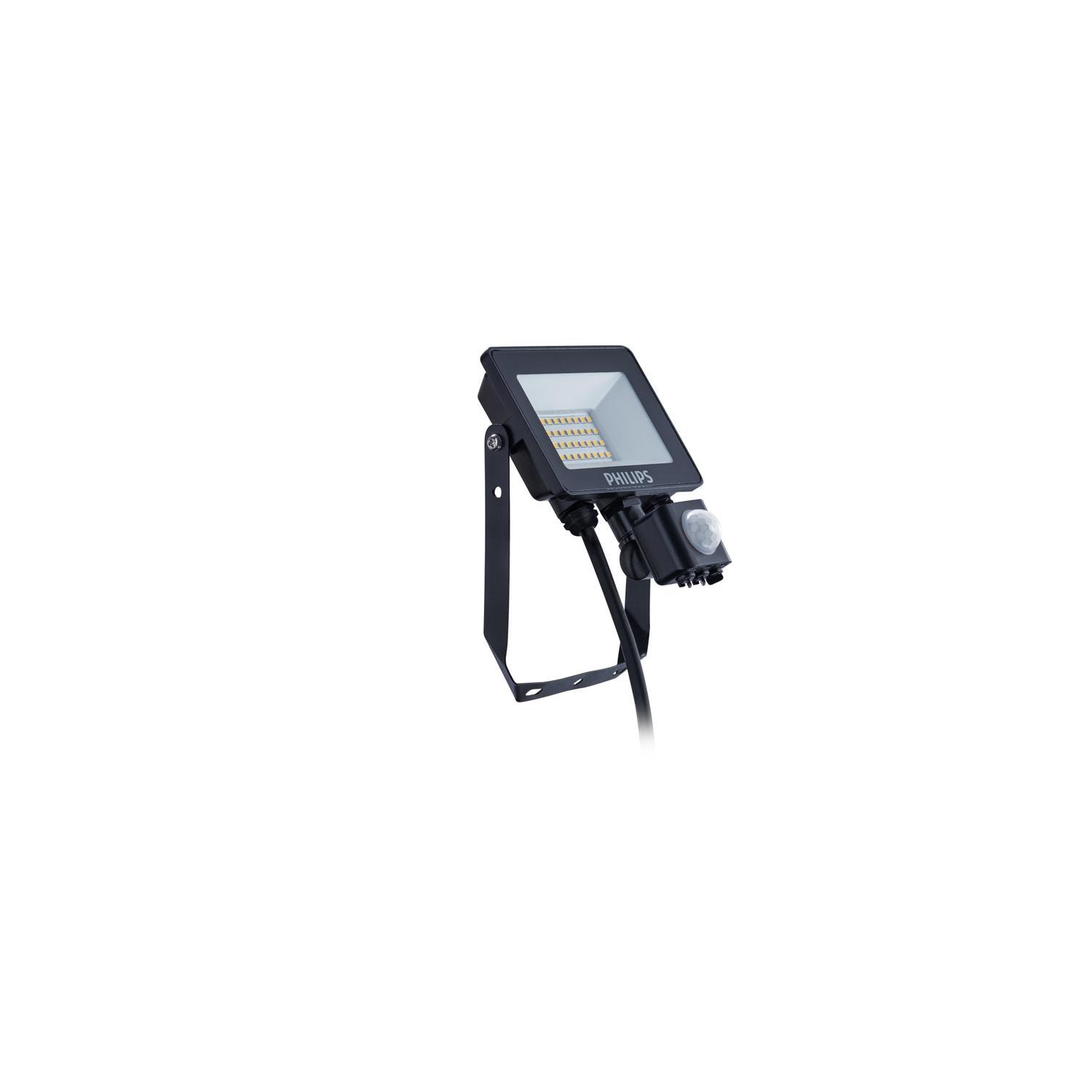 LED Smartbright 20 Watt 2000 Lumens 4000K Sensor Floodlight Black