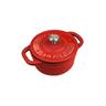 Casserole Dish Cast Iron Enamel 100mm Red
