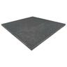 Porcelain Paver H: 20mm, W:600mm, D: 600mm Charcoal