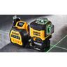 3 x 360° Green Beam MultiLine Laser Kit 18V