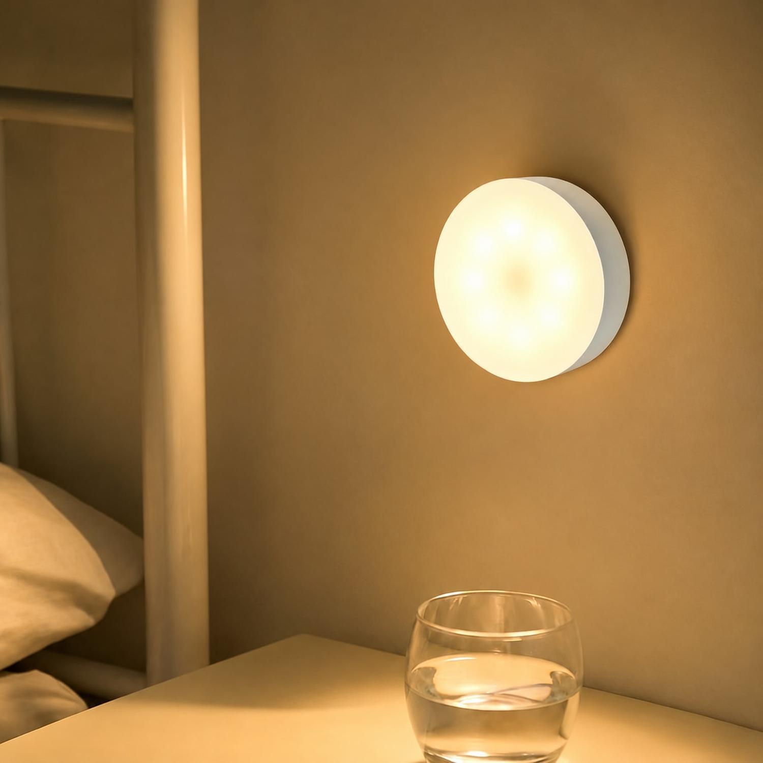 Sensor Night Light 3-Pack H: 2cm, Dia: 8cm