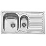 Bowl & 1/4 Bowl Sink + Drainer