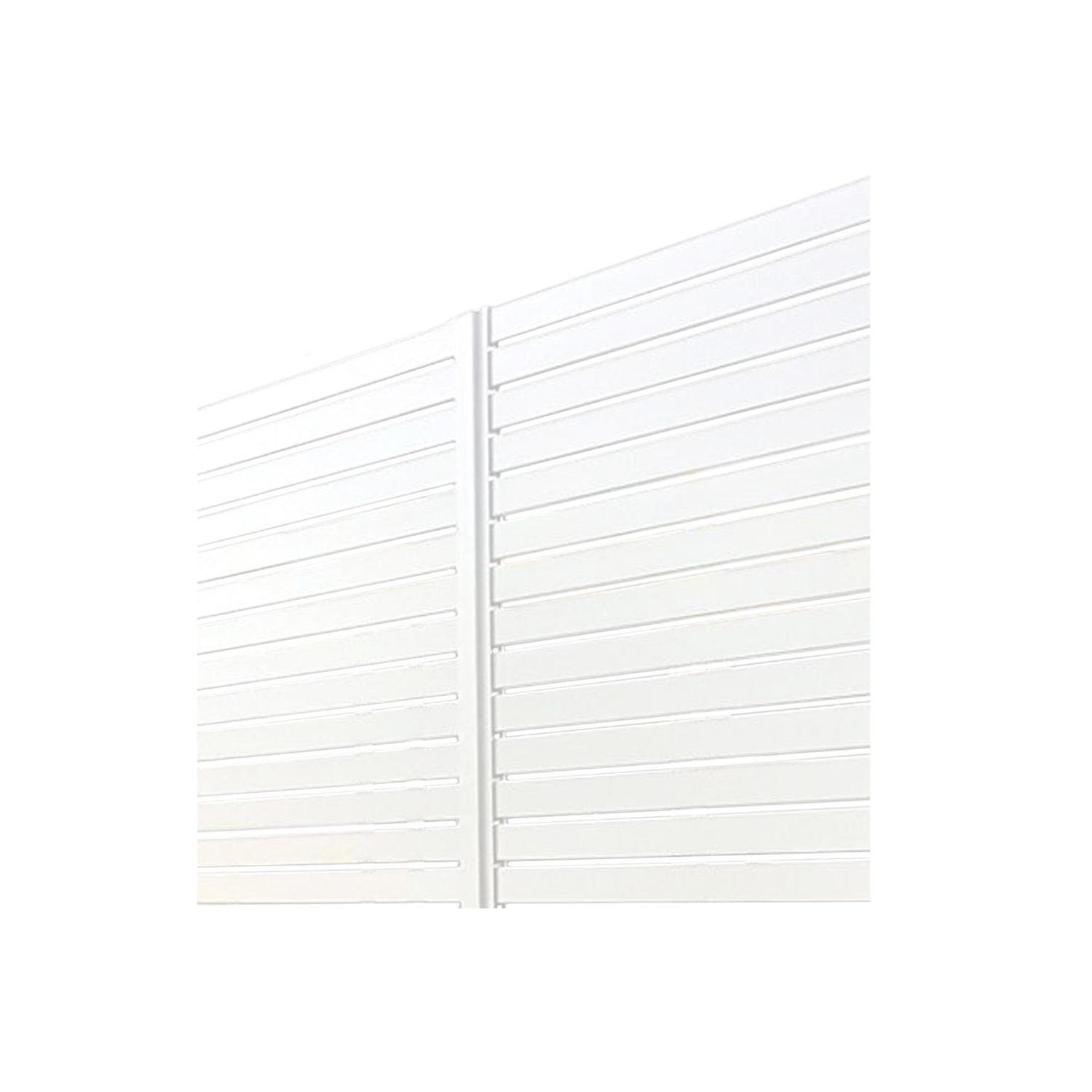 65mm Slat Panel Pack W: 900mm, H: 1800mm Grey