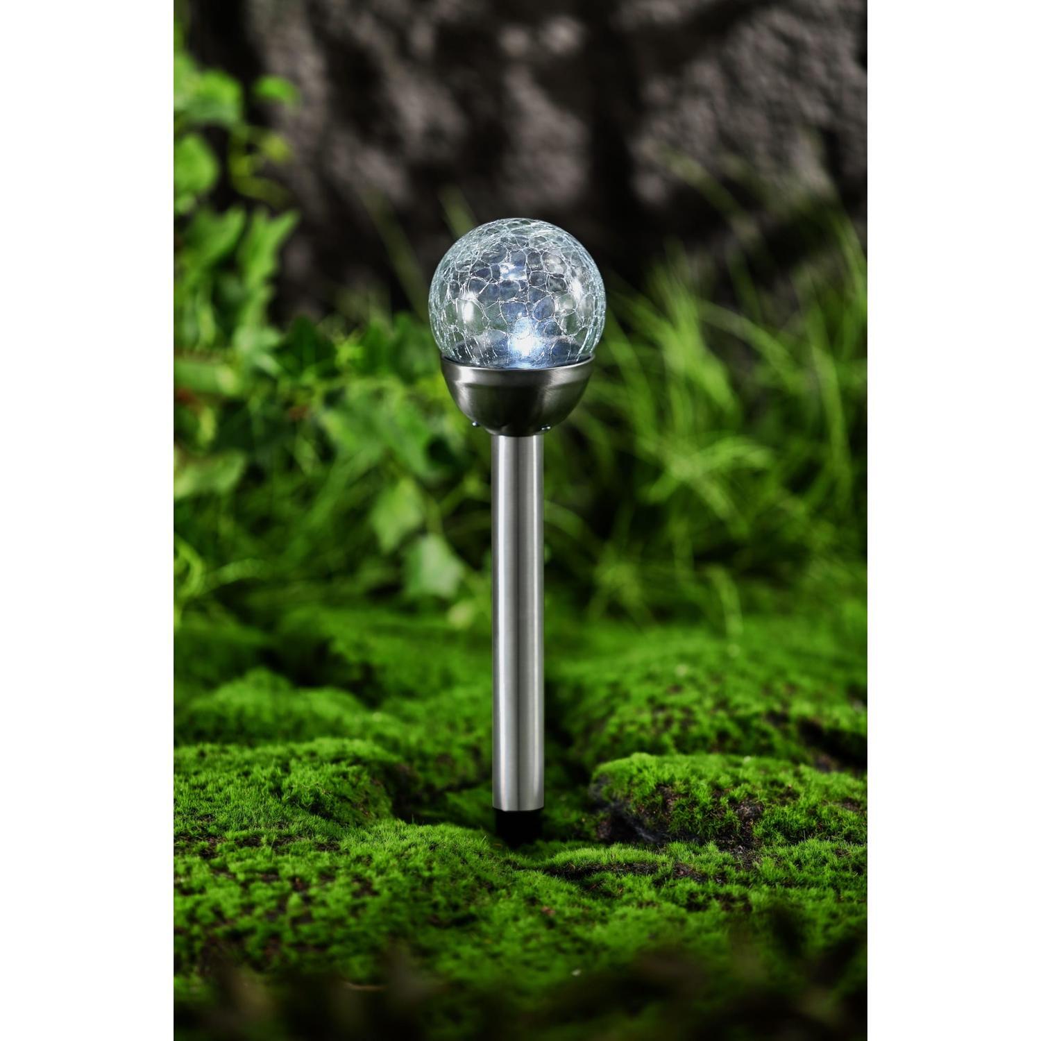 Crackle Solar Globe Light