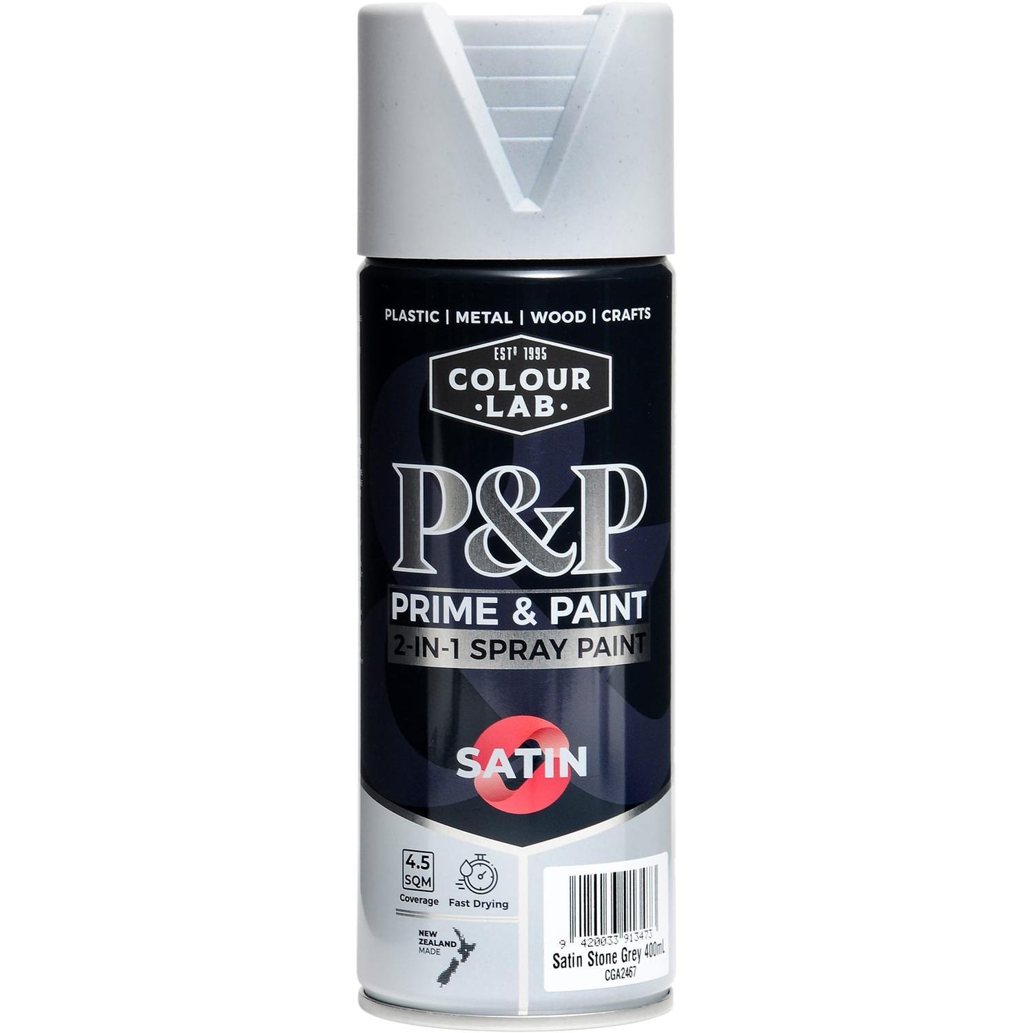Aerosol Spray Paint 400ml Grey