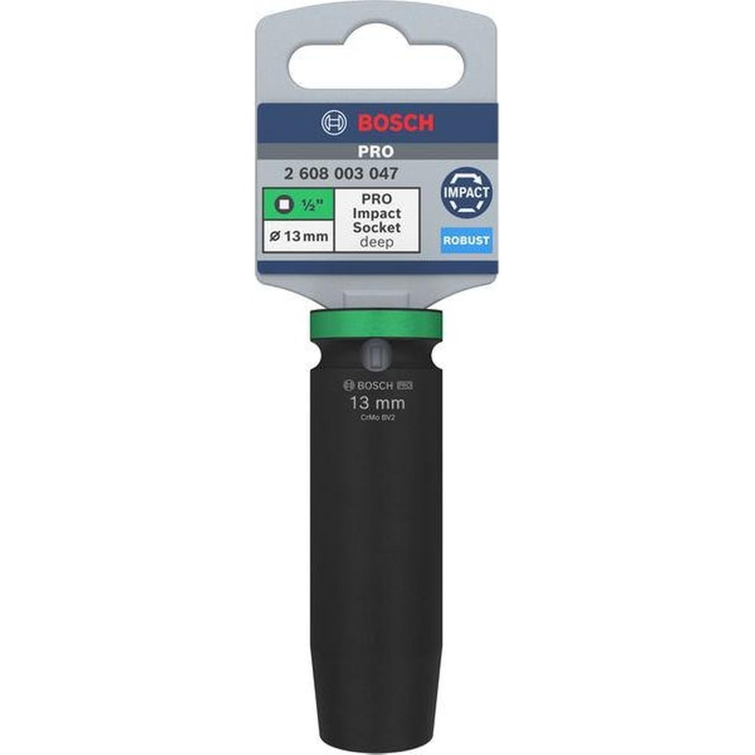 Impact Socket  1/2" 13 mm Deep