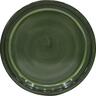 Glazed Round Saucer 22cm Forest Green