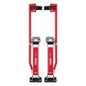 Stilts Aluminium Medium 450 - 750mm Red