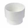 Downpipe Adaptor 80/90mm- 100mm Grey