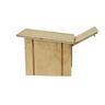 Lodge Timber Letterbox  H:220, W:230, L:300 mm Natural