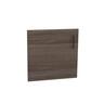 Wall Hung Vanity Cabinet Door 600mm Charred Walnut