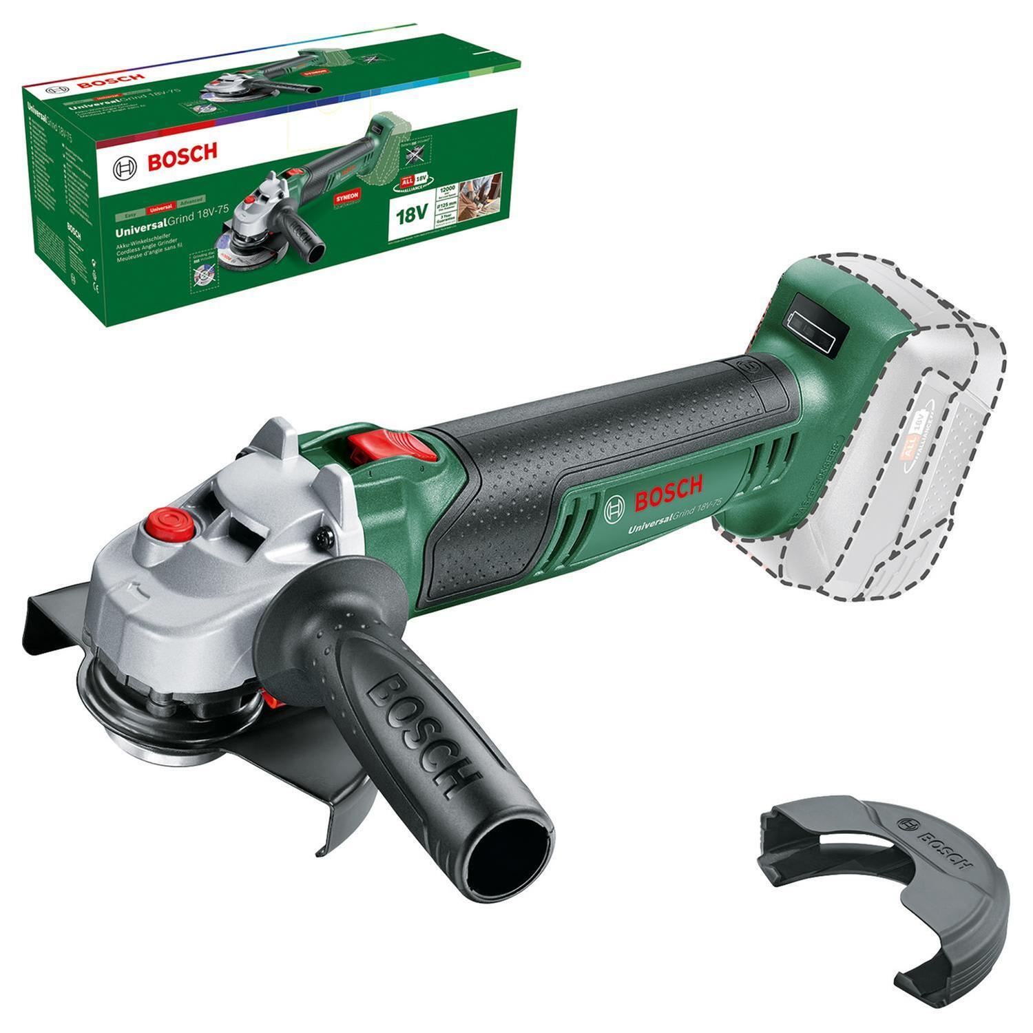 Bosch 18V Cordless 125mm Angle Grinder Wihtou Battery (AdvancedGrind 18V-80)