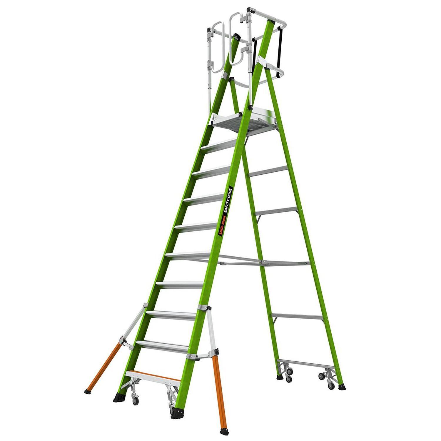 Safety Cage 2.0 Ladder 10 Step