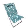 Folding Beach Chair H: 760mm, W: 500mm, D: 760mm Leaf