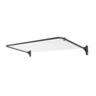 Folding Frame Clothesline 20m Black