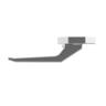 Window Handle Wedgeless High Profile Left Hand  Silver Pearl
