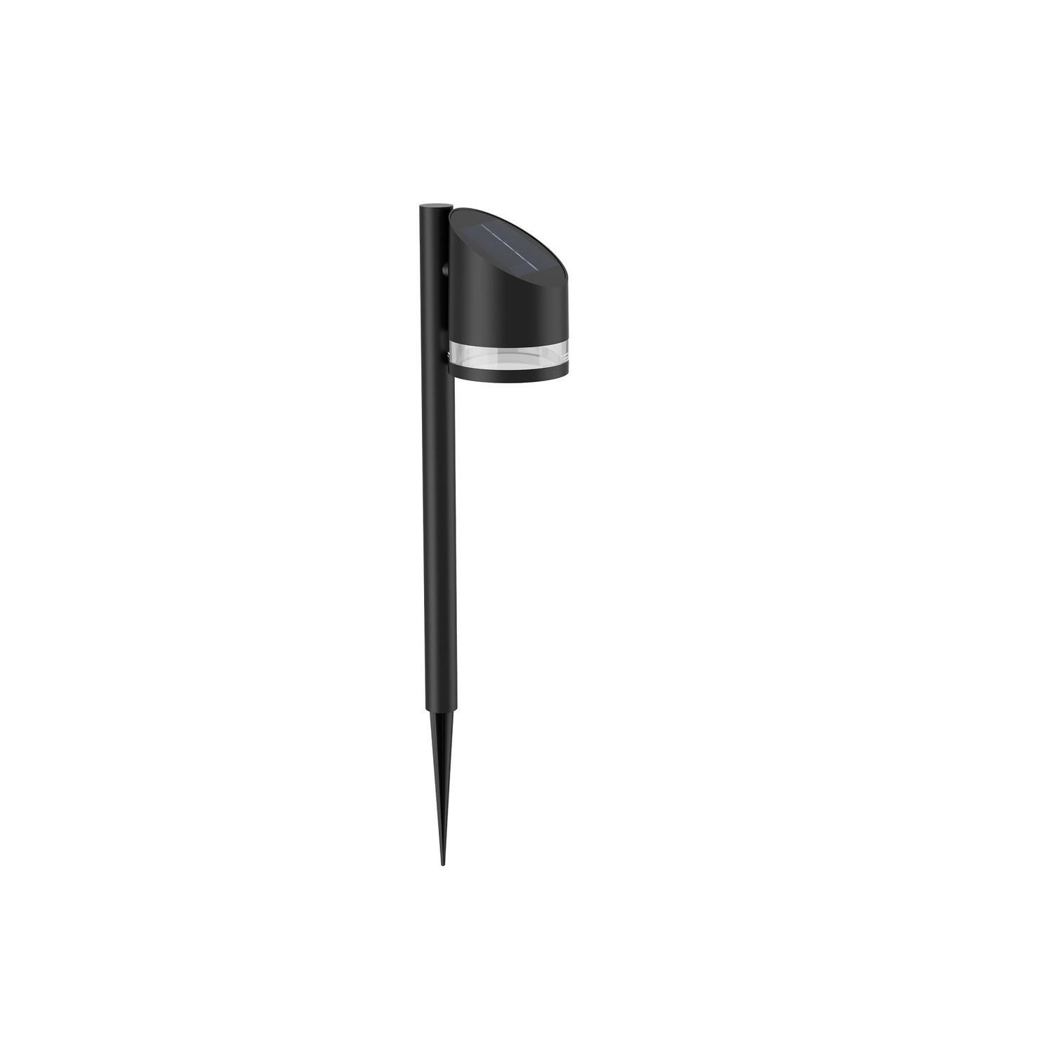 Fyve LED Solar Spike Light 1.5W Black