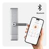 Electronic Smart Longplate Lever Handle
