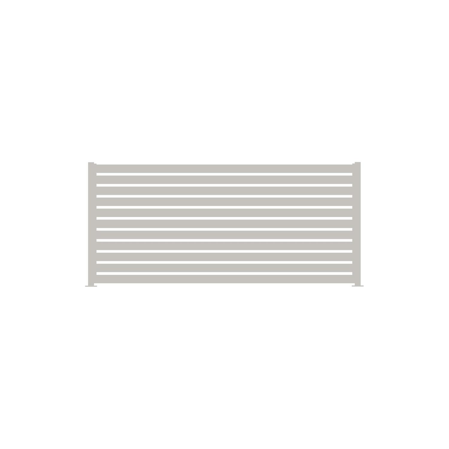 Fence Panel W: 2350mm H: 1200mm Titania