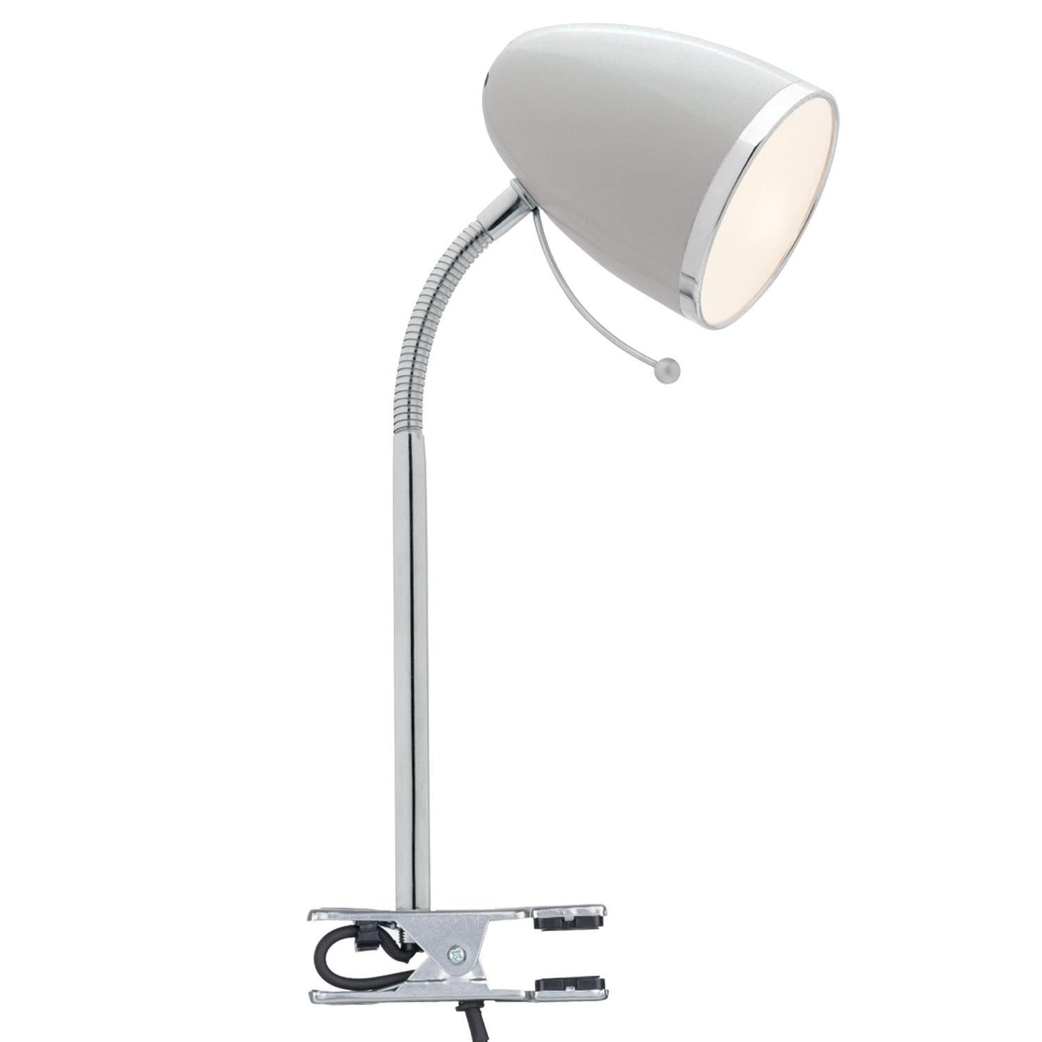 Sara Clamp Lamp 28 Watt Grey