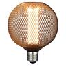 LED Caged Decorative Globe 125mm Black