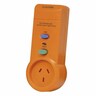 RCD Plug Single Outlet Orange
