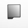 Oliver Shower Mirror  Black