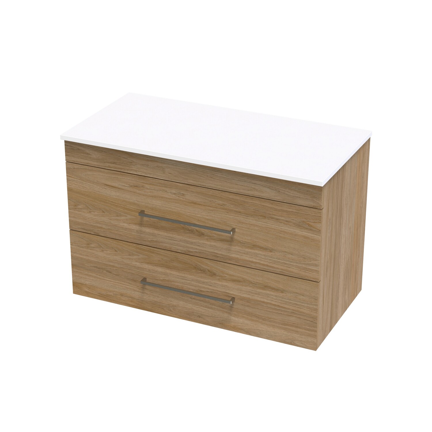 Cashmere Pro Double Drawer Wall Hung Vanity
