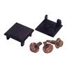 Spare U-channel H: 1800mm Black