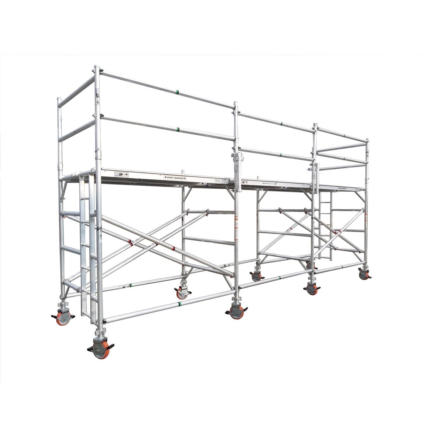 Mobile Scaffold Tower Aluminium 6x1.4x3m