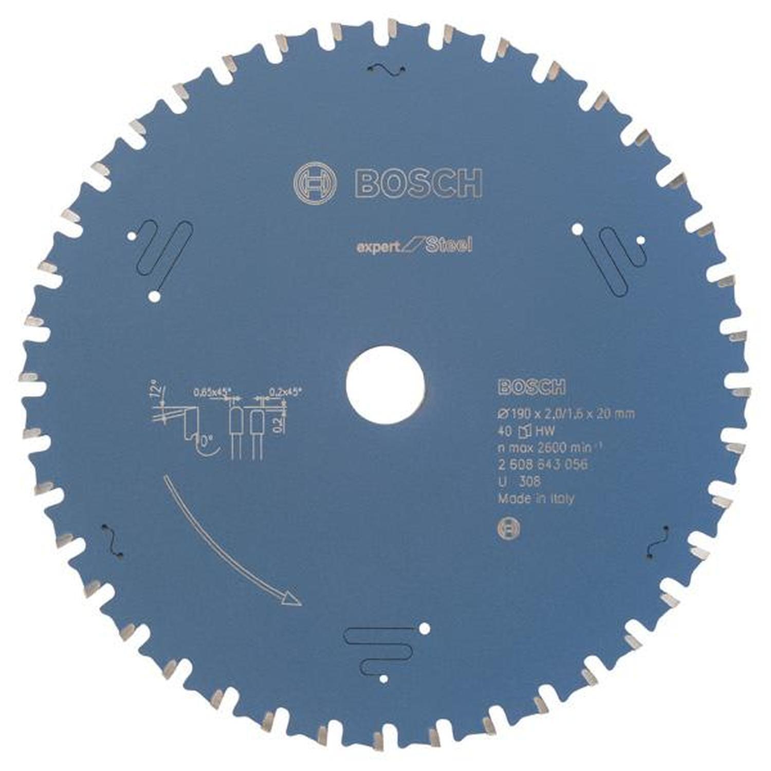Steel Circular Saw Blade 40T 190mm