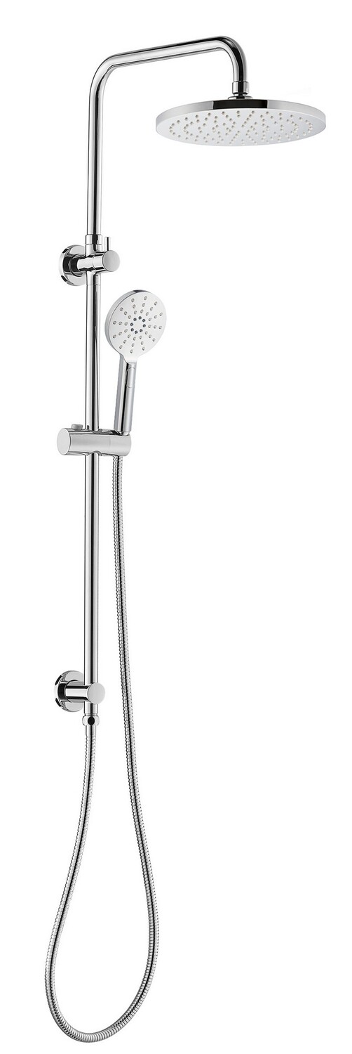 Piatta Twin Shower  Chrome