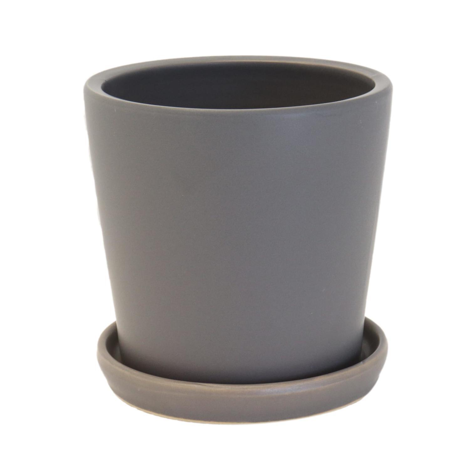 Glazed Round Pot