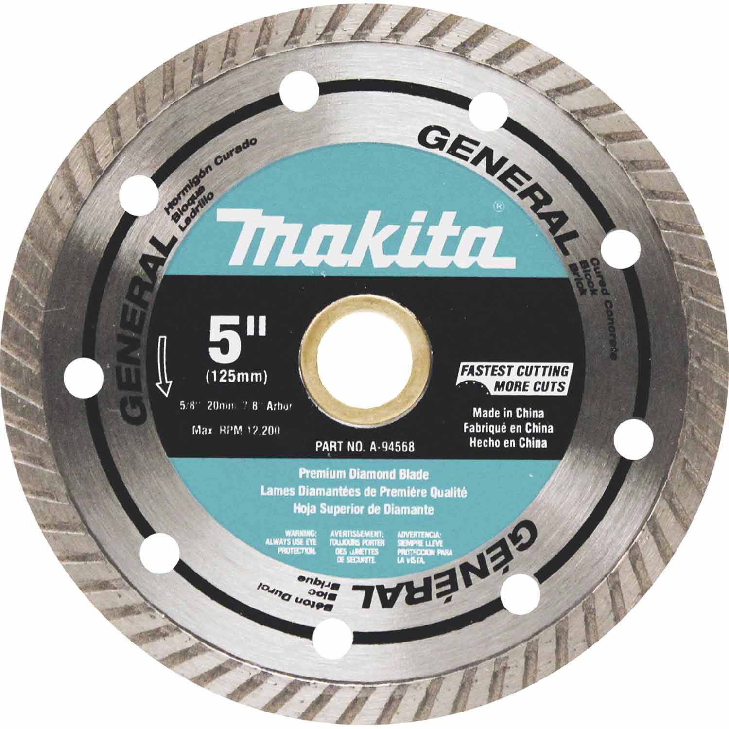 Diamond Blade Turbo Rim