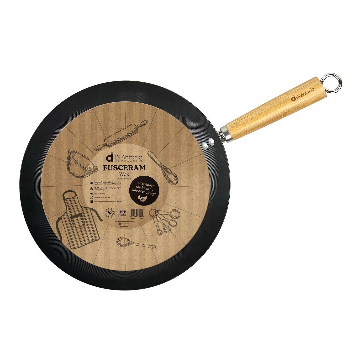 Wok Carbon Steel 308x85mm