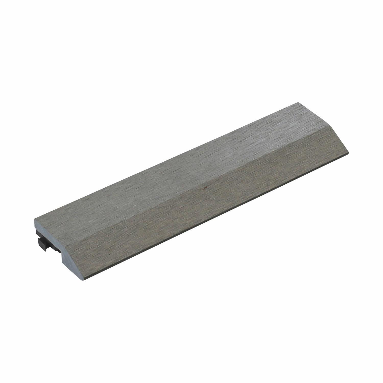 WPC Tile Ramp - Straight L:300mm, W:73mm, H:22mm Smoke