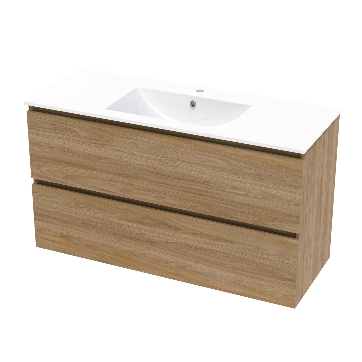 Double Drawer Wall Hung Vanity