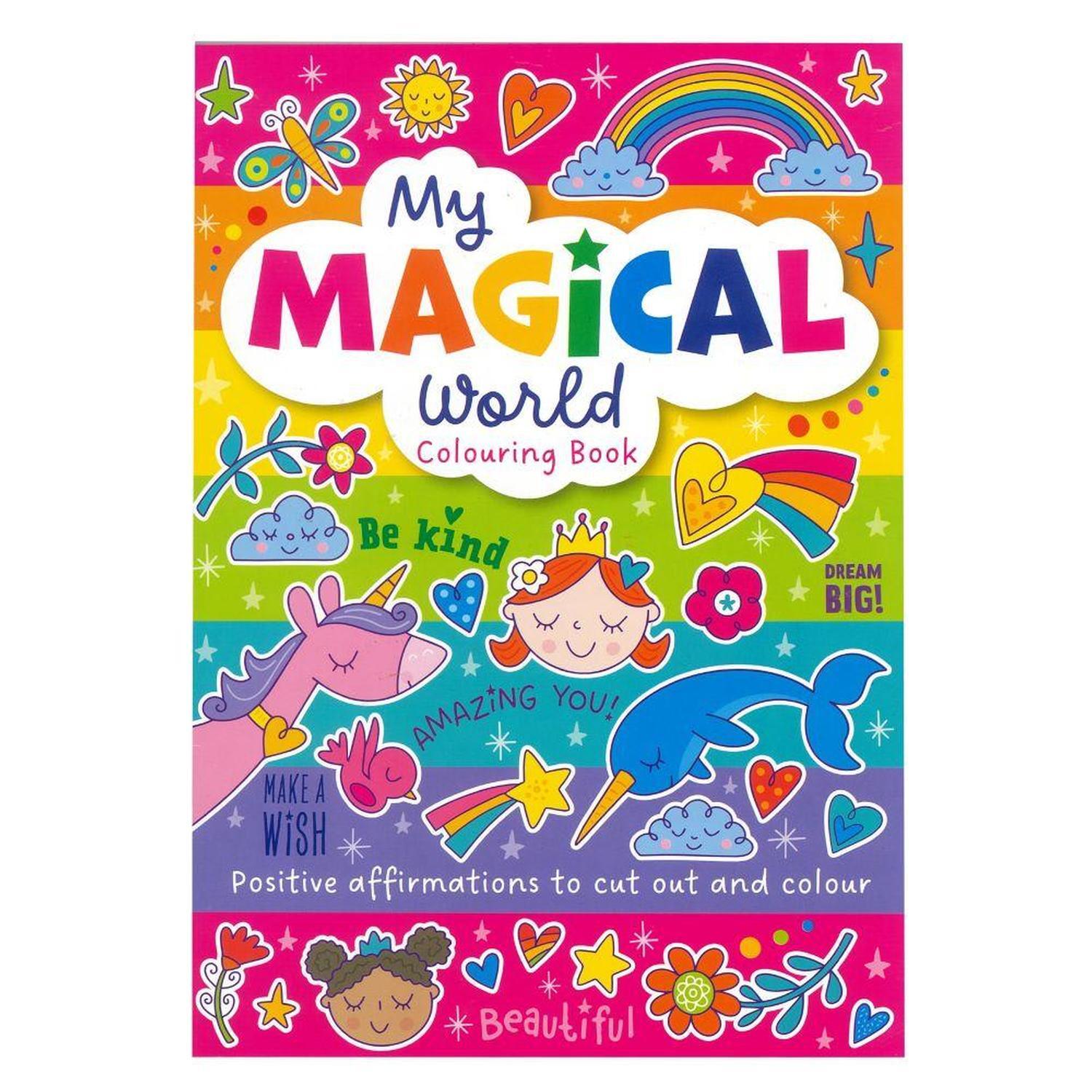 Colouring Book Positive Affirmations 32 Pages