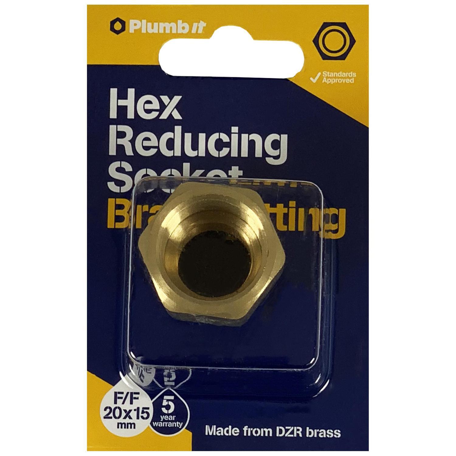F/F Hex Reducing Socket