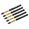 FLEXTORQ SQ2 Impact Screwdriving Bit  89mm - 5 Pack