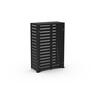 Utility Enclosure D: 500mm W: 1100mm H: 1650mm Ebony