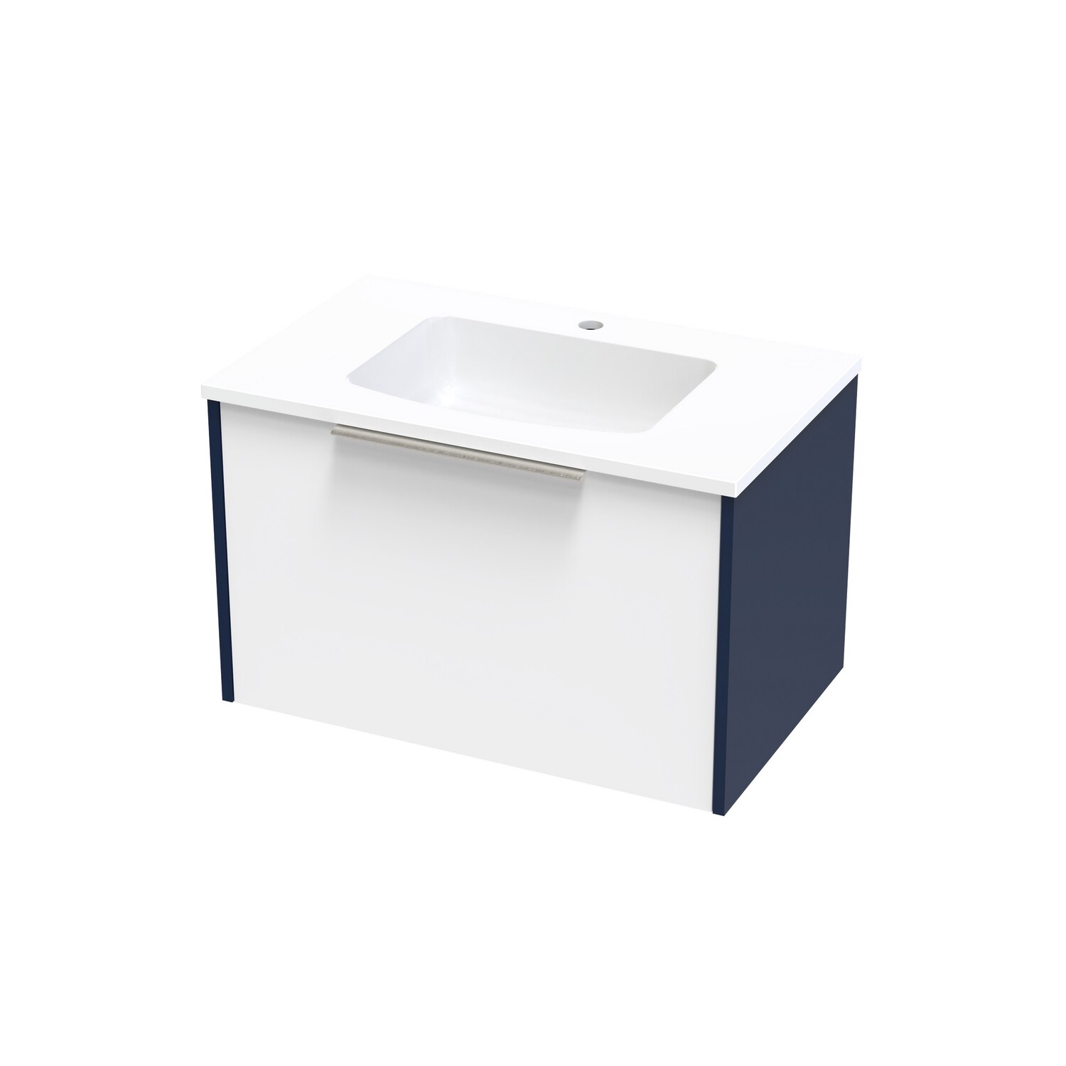 Nikau Grove 750 Single Drawer Ultra Gloss White/Colour