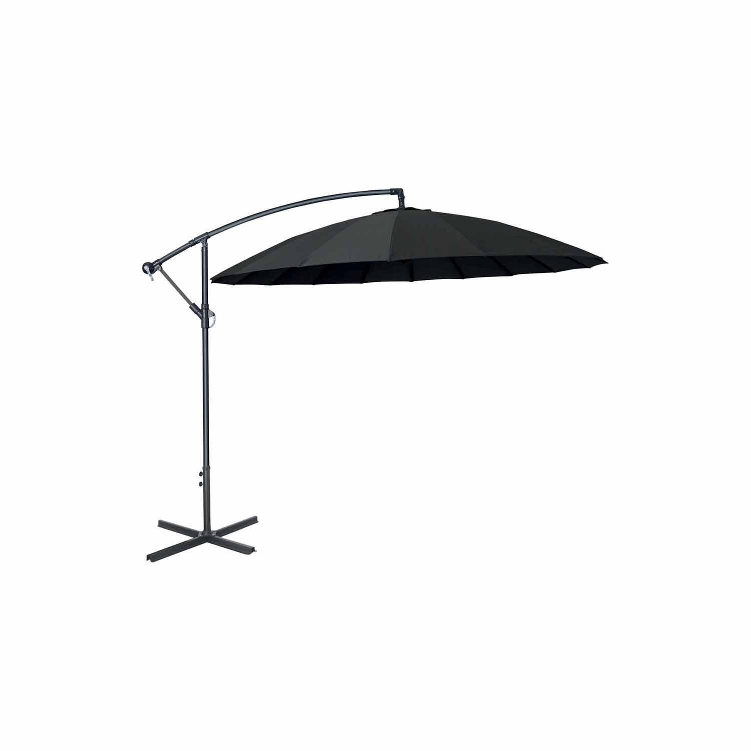 Cantilever Umbrella 2.9m Black