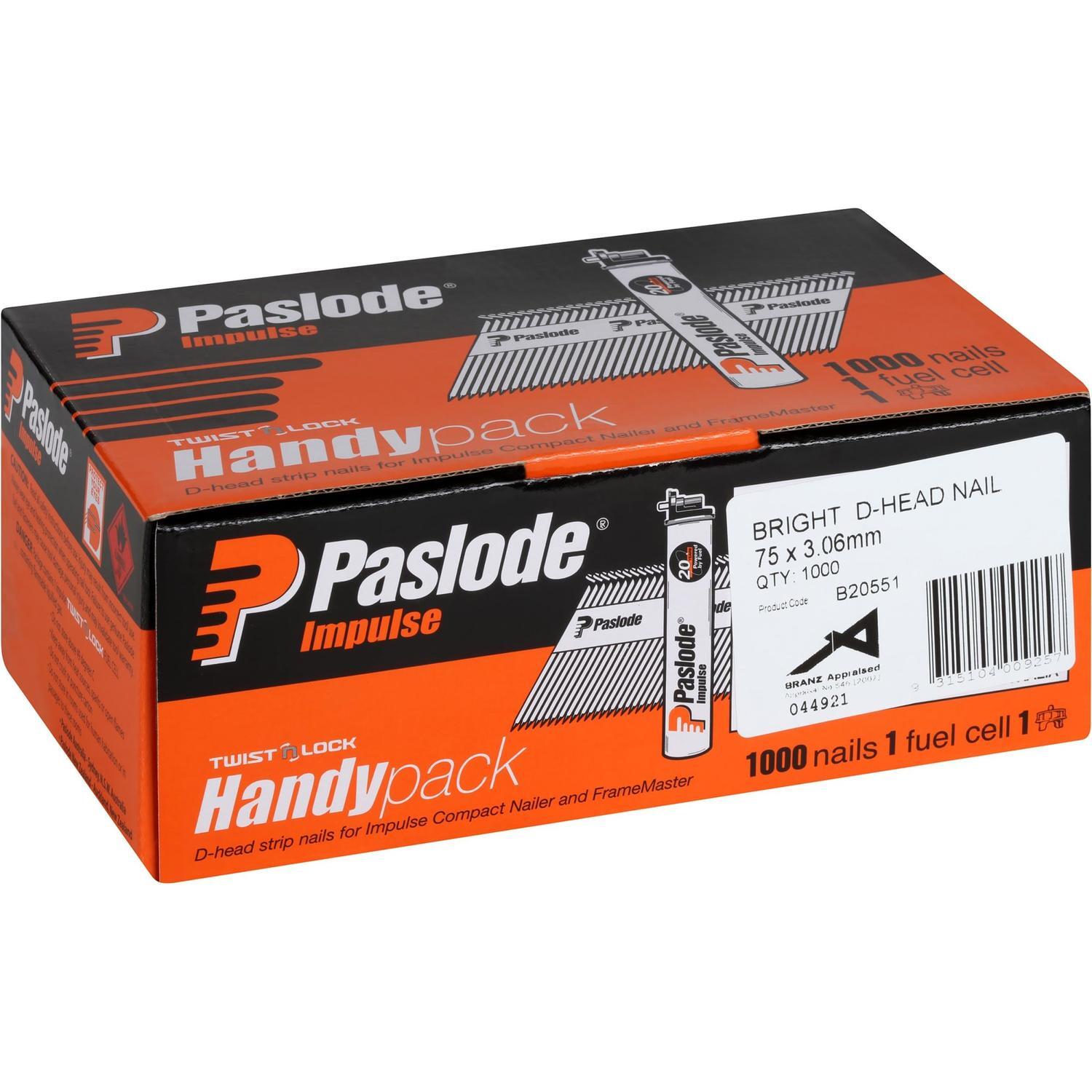 Collated Nails Handy Pack with Fuel Cell