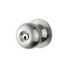 Vita Entrance Knob Set Satin Stainless Steel Finish