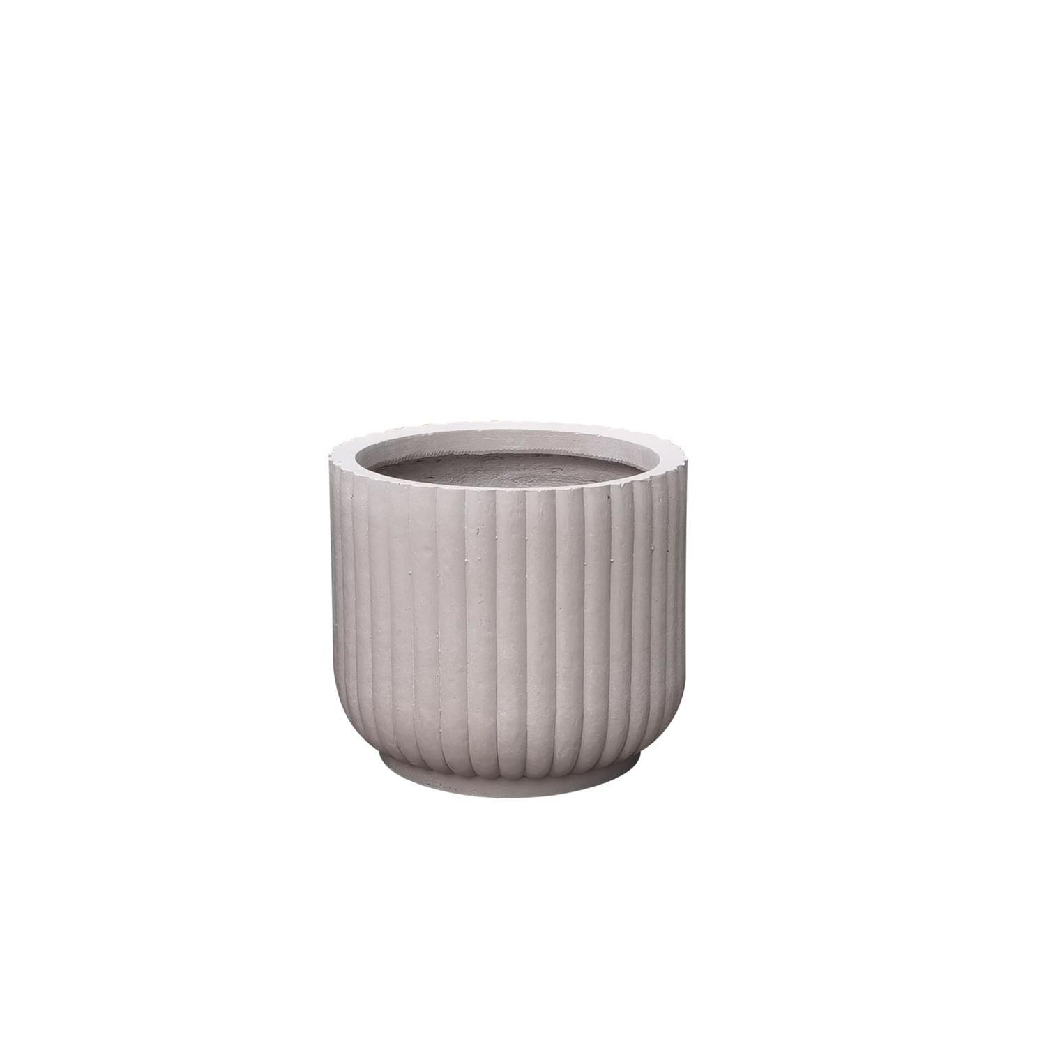 Victoria Lightweight GRC Pot Large Taupe D42 x H37cm