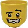 Blockman Face Indoor Ceramic Pot